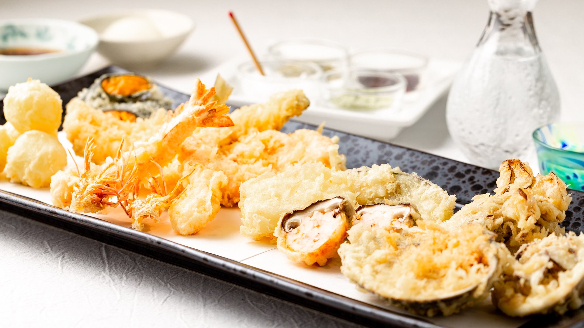 Tempura TSUNAHACHI Matsuya Ginza(Tokyo,Ginza（Mitsukoshi・Matsuyahomen